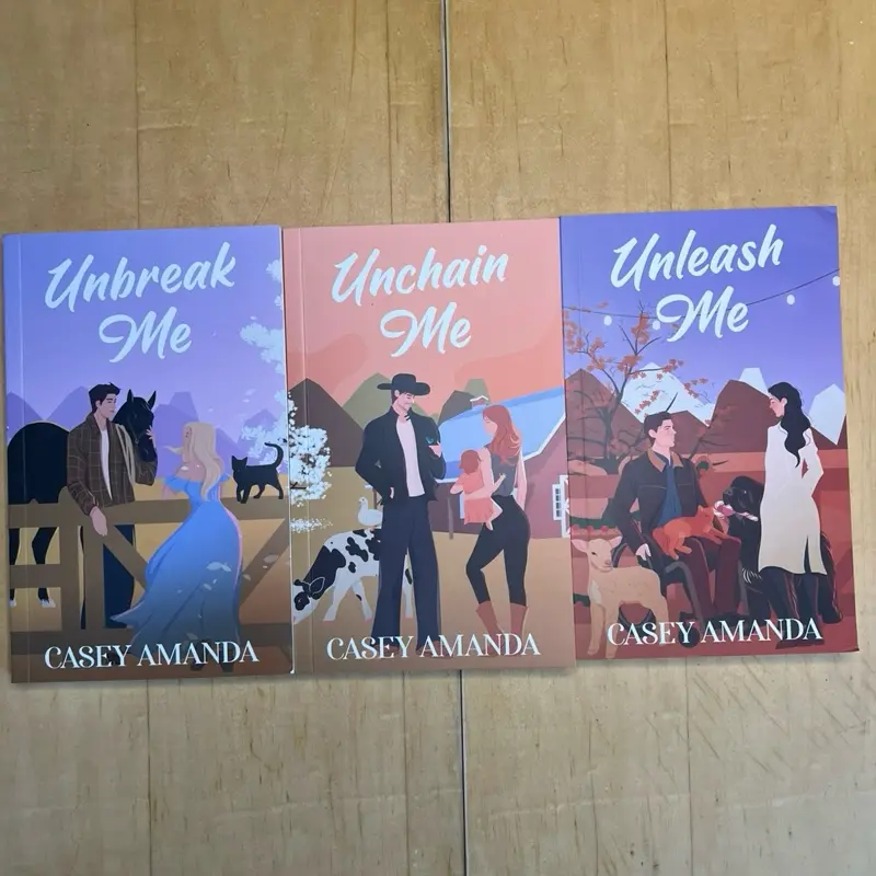 Special edition Magnolia Falls Ranch character cover paperbacks