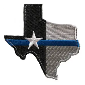 PakedDeals Texas Thin Blue Line Morale Patch Police Law Enforcement