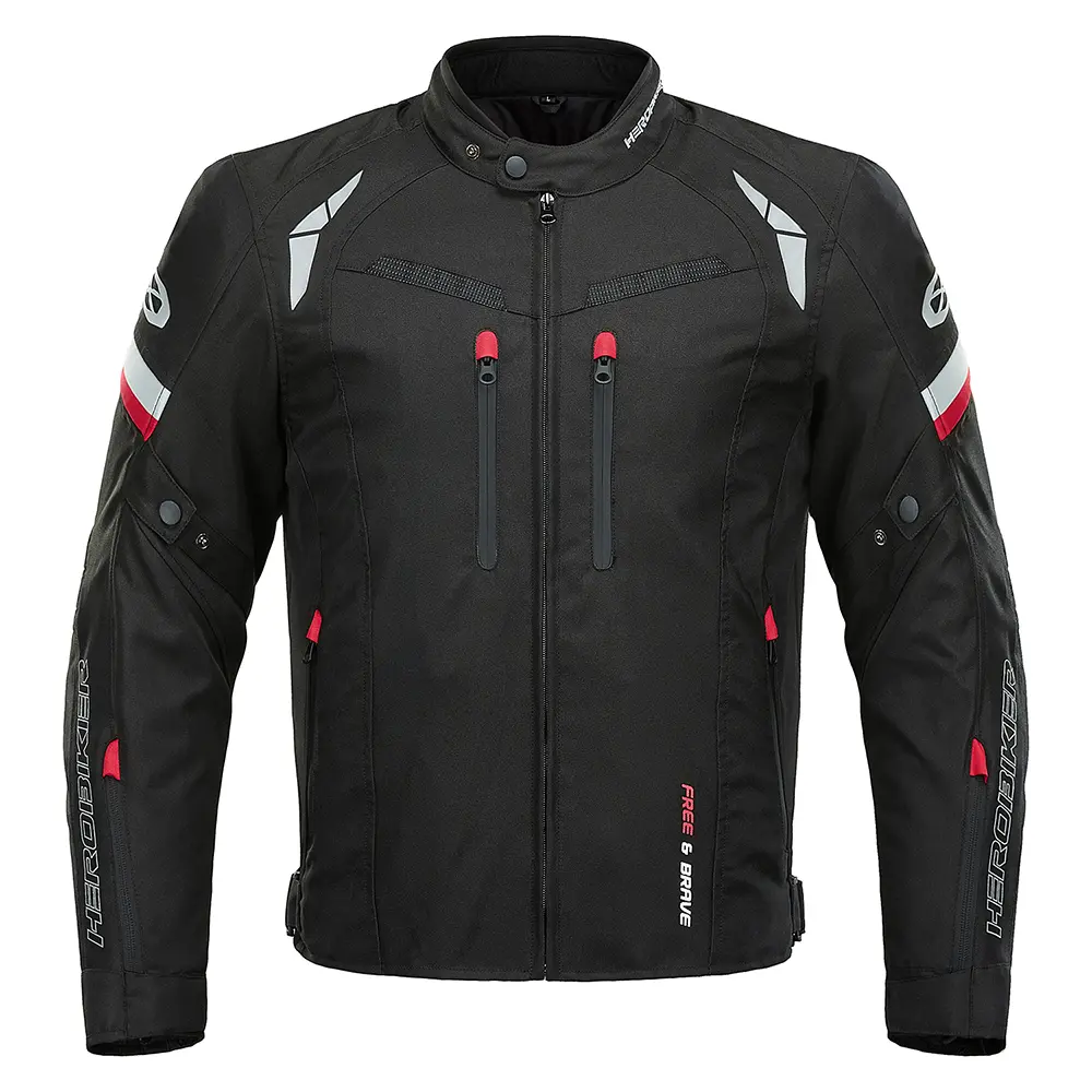 Motorcycle Riding Jacket - All-Seasons Waterproof Coat with Anti-Drop Protection, Wear-Resistant Fabric, Warmth for Enhanced Outdoor Riding Performance