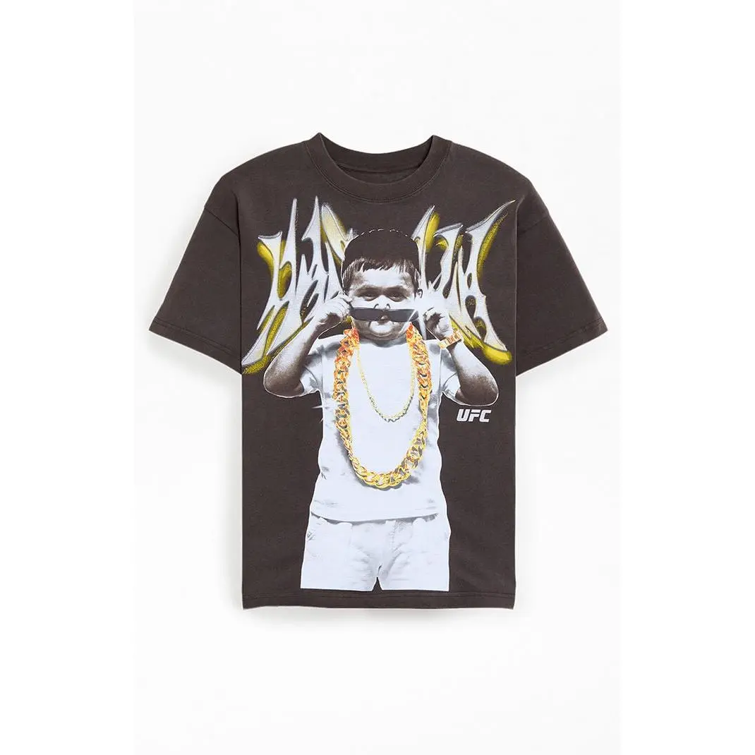 UFC Men's Hasbulla Flex Oversized T-Shirt - Multicolor