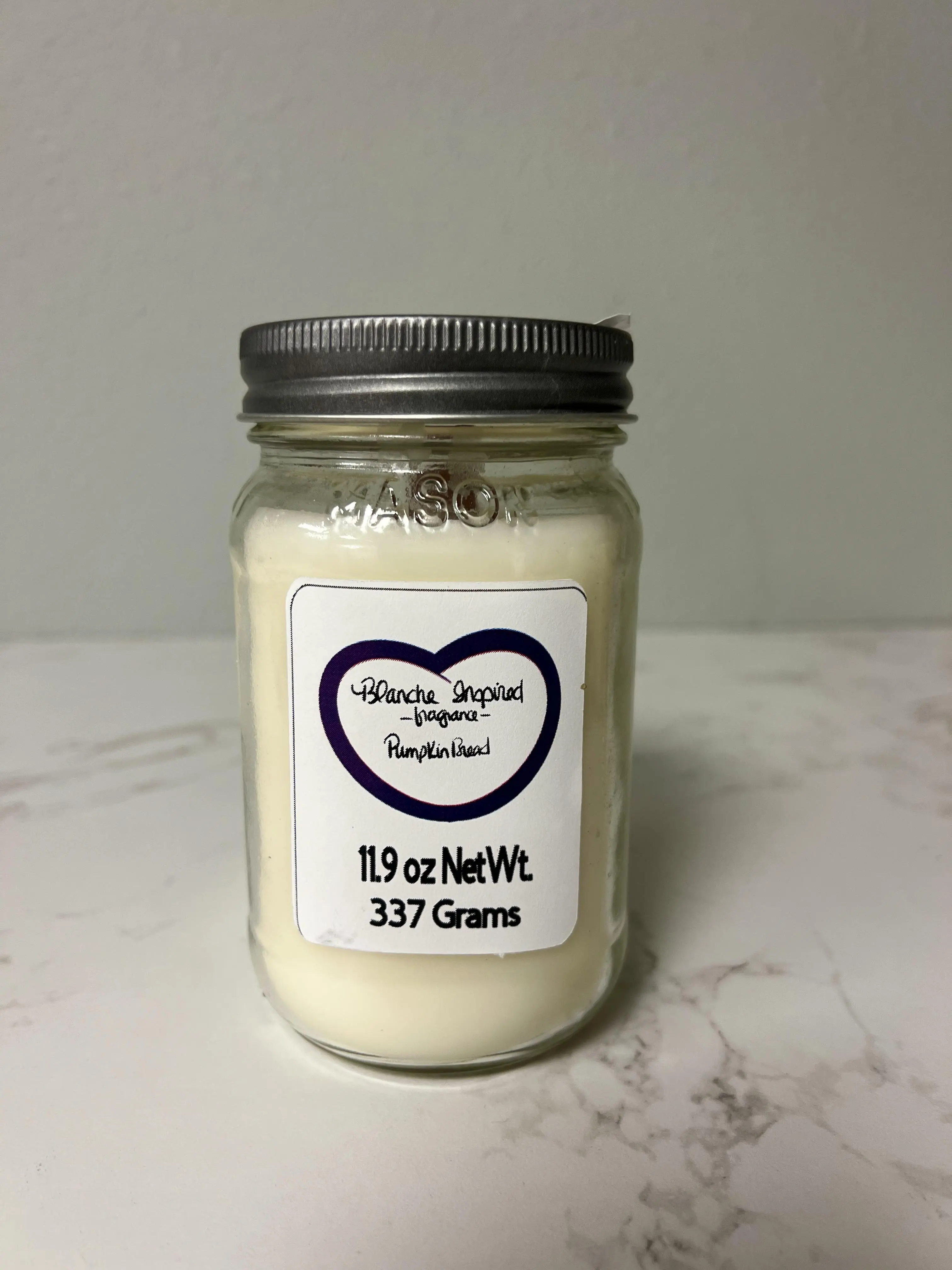Blanche Inspired Pumpkin Bread Candle