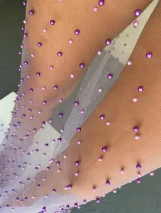Lavender Pearl Tulle