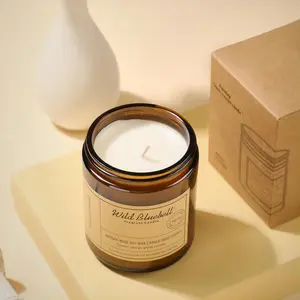 Laurel Taylor Scented Candles,Aromatherapy Candles,  7OZ Lavender Eucalyptus Candles Stress Relief and Relax for Home & Bedroom Gift for friends Soy Wax Long Lasting Amber Jar Candles for Valentine Birthday Present Decor Ornaments