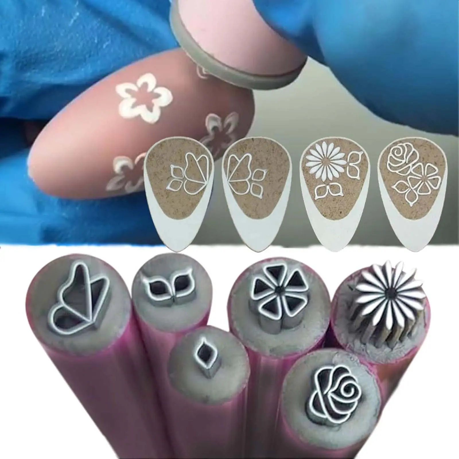 Nail Stamp Pen Set, 6PCS Nail Art Pen Dotting Tools, Nail Graffiti Nail Art Tools, Easy to Use, Nail Design Tools DIY Nail Art Tools for Girls and Women