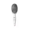 Hirtamin Miracle Anti-Static Boar Hair Brush - Lightweight Oval Plástico Brush Styling Tool, Microsphere-Infused for Gentle Detangling, Knot-Free Locks, Flyaway Reduction