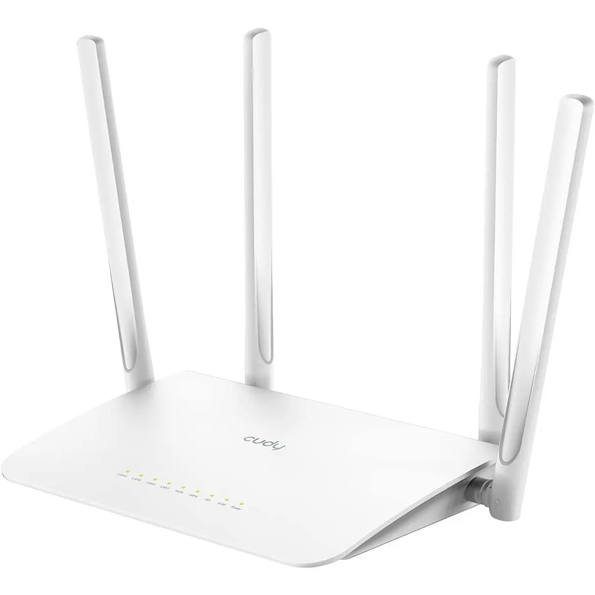 AC1200 Gigabit WiFi Router(WR1300), Dual Band MU-MIMO  Internet Router, 4 x Antennas, VPN, Guest WiFi and AP Mode, Long Range Coverage