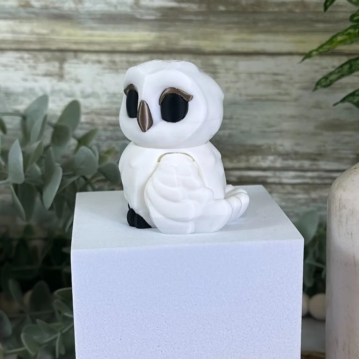 3D Printed Owls Fully Articulated Toy for Kids and Collectors