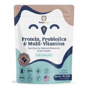 WithLove Protein & Probiotic Powder w/ Multivitamins - Non-Dairy (Hydrolyzed Beef Protein)