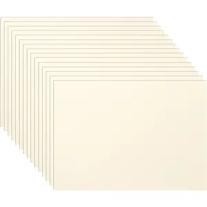 60 Sheets Cream Cardstock 5 x 7  Paper, 300gsm/110lb Heavyweight Flat Paper  Card Stock for DIY Card Making, Business Cards, Thank You Cards, , Menus