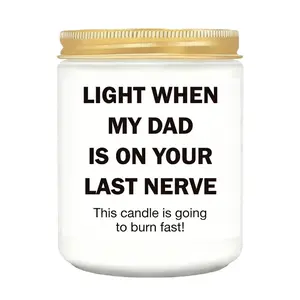 Mom Bonus Stepmom Gifts Christmas from Daughter Son, Birthday Gifts For Mother Mama New Mom Mother in Law, Best Moms Ever Gift Present Stocking Stuffers Lavender Scented Candle, Light When My Dad