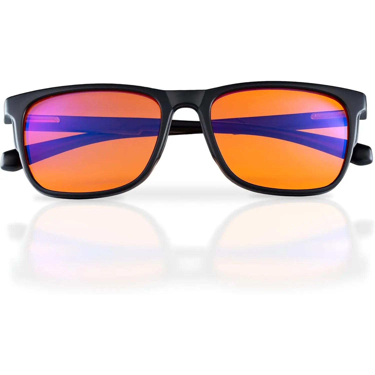SOLARIS Blue Light Glasses, Orange/Amber Lenses Filter 99.9% Blue Light for Sleep, Computer & Gaming Eyewear