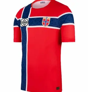 Personalized Full Set Norway Soccer Jersey World Cup 2026, Custom Name Number Logo National Soccer Jersey 1