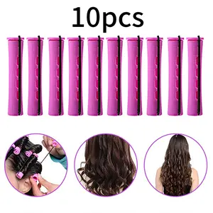 Natural Wave Hair Rollers Set, Suitable for All Hair Types, Easy & Lightweight Design, Perfect for Home Use, 1/10pcs Pack