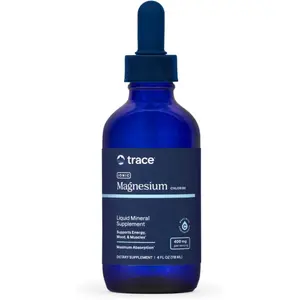 Liquid Ionic Magnesium Supplement – 400 mg Magnesium Drops, 4 oz Mineral Supplement for Daily Wellness