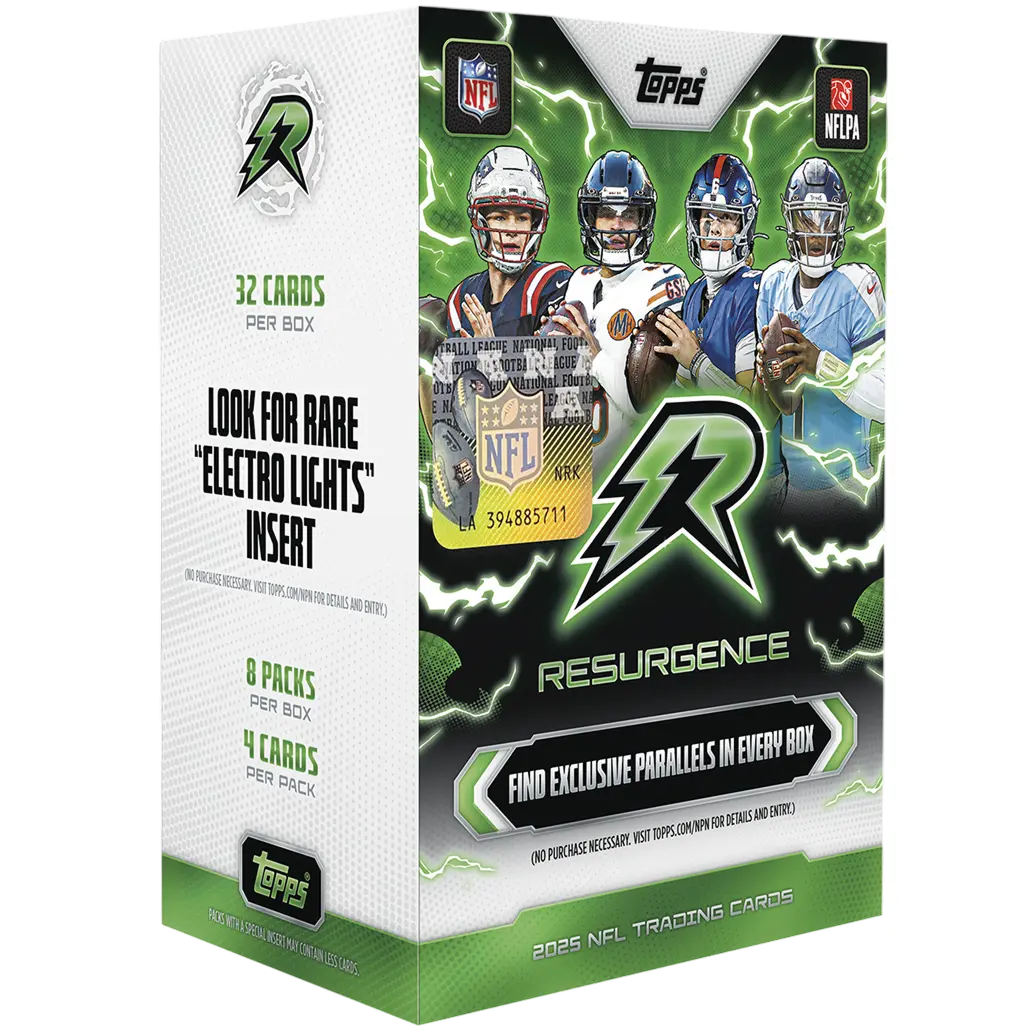 2025 Topps Resurgence Football Blaster Box - Collectible Sports Trading Cards, Collectible Sports Cards
