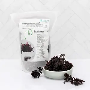 Seaweed Kings Purple Sea Moss - 100% Wildcrafted Sun Dried Sea Moss Sourced Maine