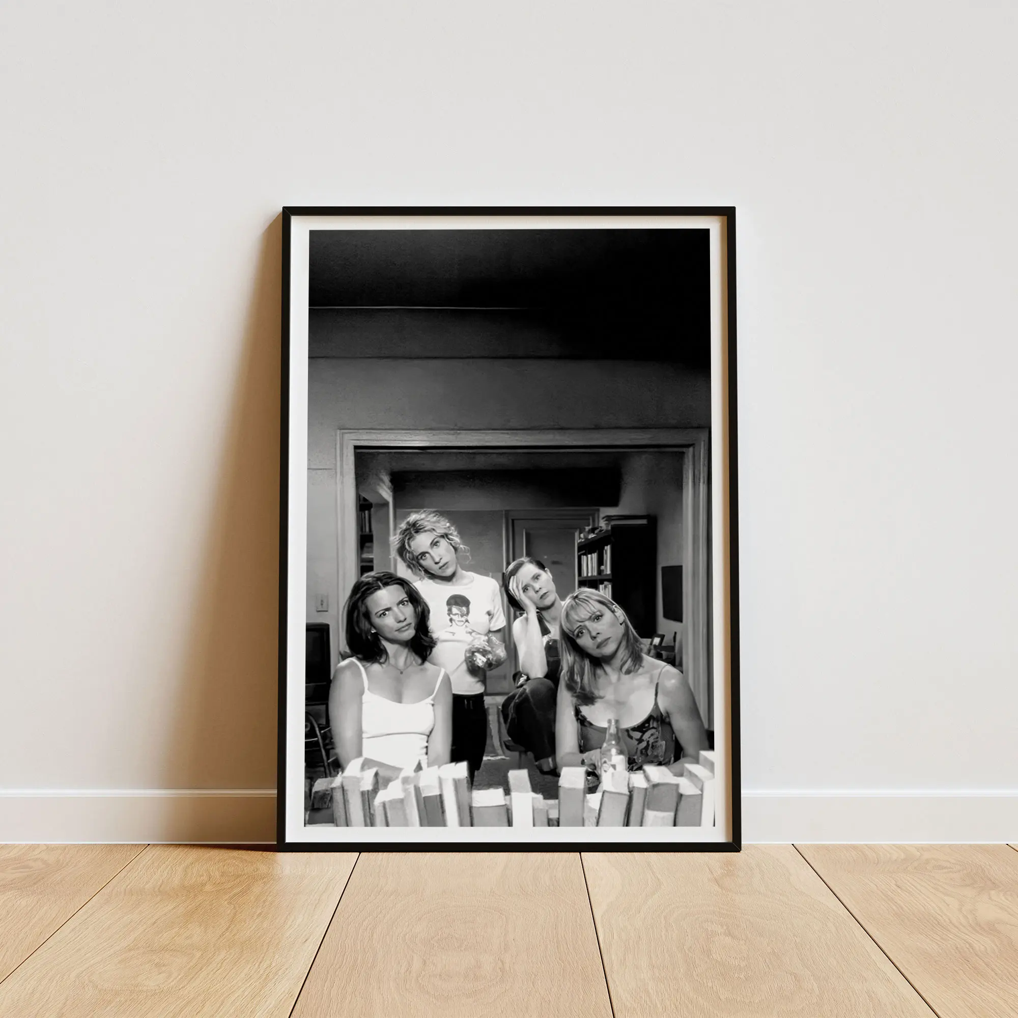 Funny SATC Bathroom Art Poster, Retro Bathroom Wall Decor, Chic Apartment Poster, Vintage Inspired Room Print, Modern Home Aesthetic Poster