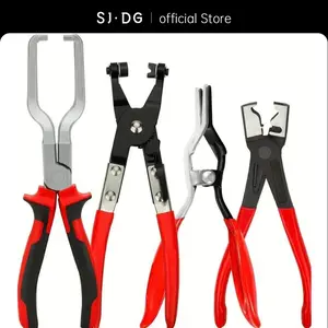 Professional Hose Clamp Kit, Fuel Line Disconnecting & Dismounting Tool Set for Automotive Maintenance, Multifunctional Pipe Clamp for Car Repair, Car Accessories