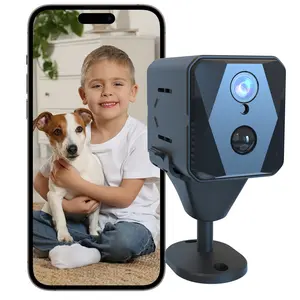 Javiscam Wireless WiFi Indoor Security Camera, Cloud & SD Storage, 90-Day Standby Time, PIR Motion Detection Cameras for Home (Do Not Support 5G)