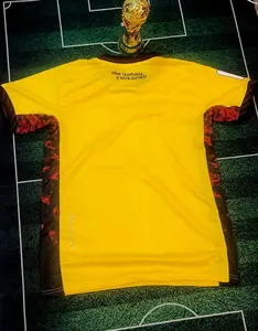 Camiseta Deportiva Ecuador - Version Fans Amarilla