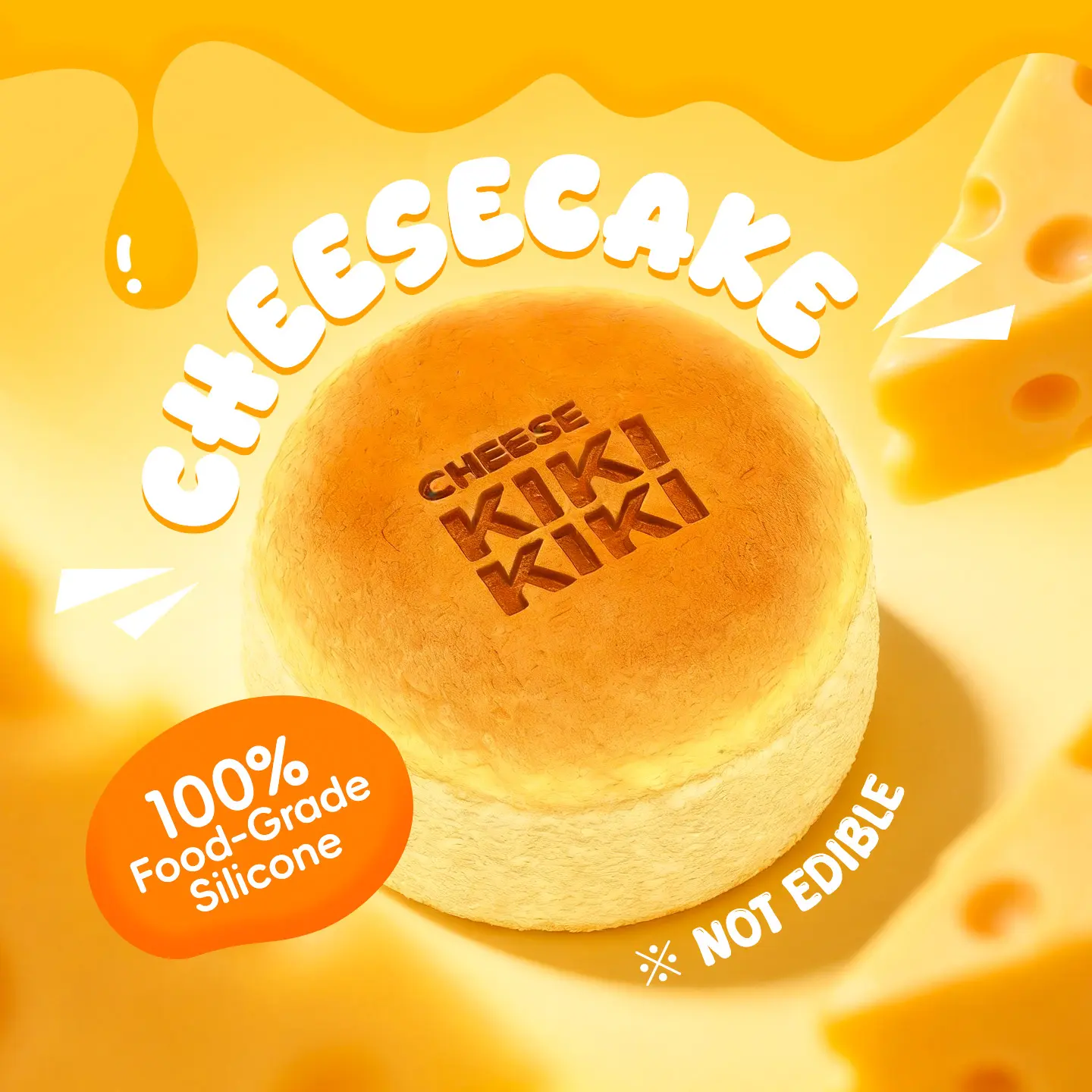KIKI Cheese cake Tabasquishy DIY relieve stress