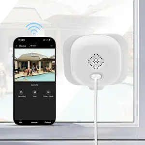 1080P Window Security Camera,2.4GHz WiFi,Indoor Cameras for Home Security,24/7 Recording,PIR Motion Detection,2-Way Audio,,IR Night Vision,Outdoor Indoor Security Camcorder,Wall CCTV,IP Camera,Camera Systems,Home Monitoring Camera,Easy&Quick Install,