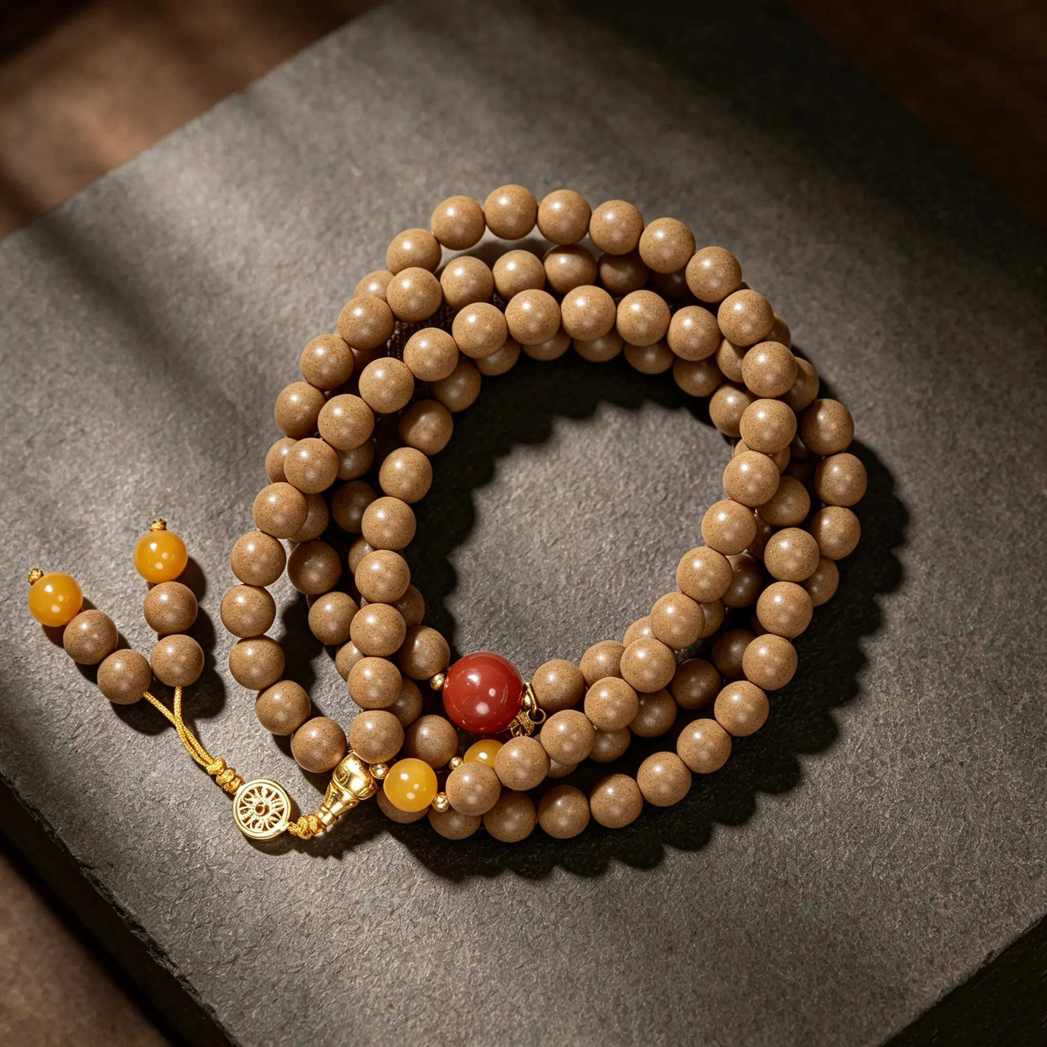 High‑End Custom Handmade Goose‑Pear Bedchamber Fragrance Bead Bracelet, Ancient Southern Tang Formula Recorded in *Chen's Incense Manual*