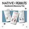 NATIVE Aluminum-Free Deodorant Stick Discovery Set – 3-Pack, 2.65 oz, 72HR Odor Protection