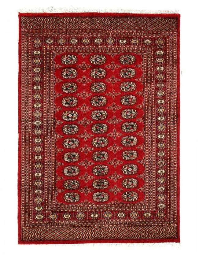 Canvello Fine Hand Knotted Bokhara Rug - 4' X 6'