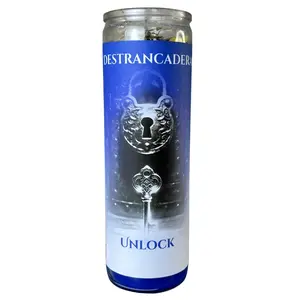 Romesen Destrancadera Vela, Unlocking 7-Day Prayer Candle, Scented, For Prayer, Altars, Rituals