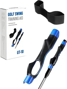 Golf Grip Trainer & Swing Correcting Arm Band, Golf Training Aid Combo- Enhance Grip Strength, Swing Technique and Correct Hand Position LUMYSPACE