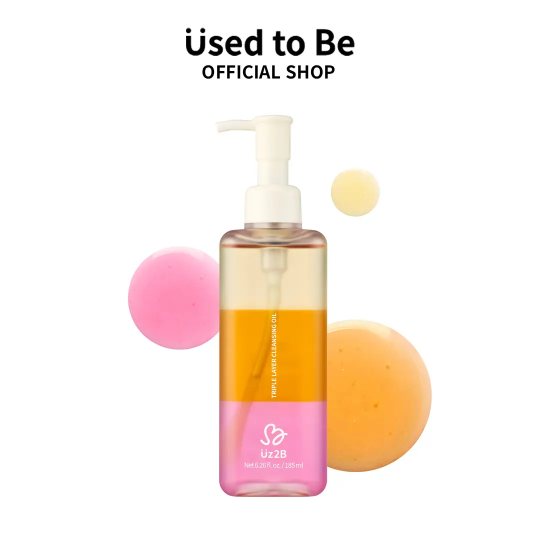 Uz2B Triple Layer Cleansing Oil Makeup Makeup Remover Facial Cleansing Oil Makeup Remover Cleanser
