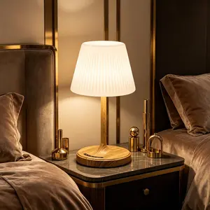 Shower Lamp Waterproof Bathroom Lamp for Inside Shower Bathtub, Rechargeable Cordless Table Lamp, 3 Color Temps Dimmable Touch Mood Light, Small Relaxing Spa Night Lamp for Bedroom, Bathroom, Kitchen, Desk