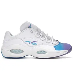 Reebok Men's Question Low Radiant Aqua Hyper Purple Basketball Shoes, from StockX