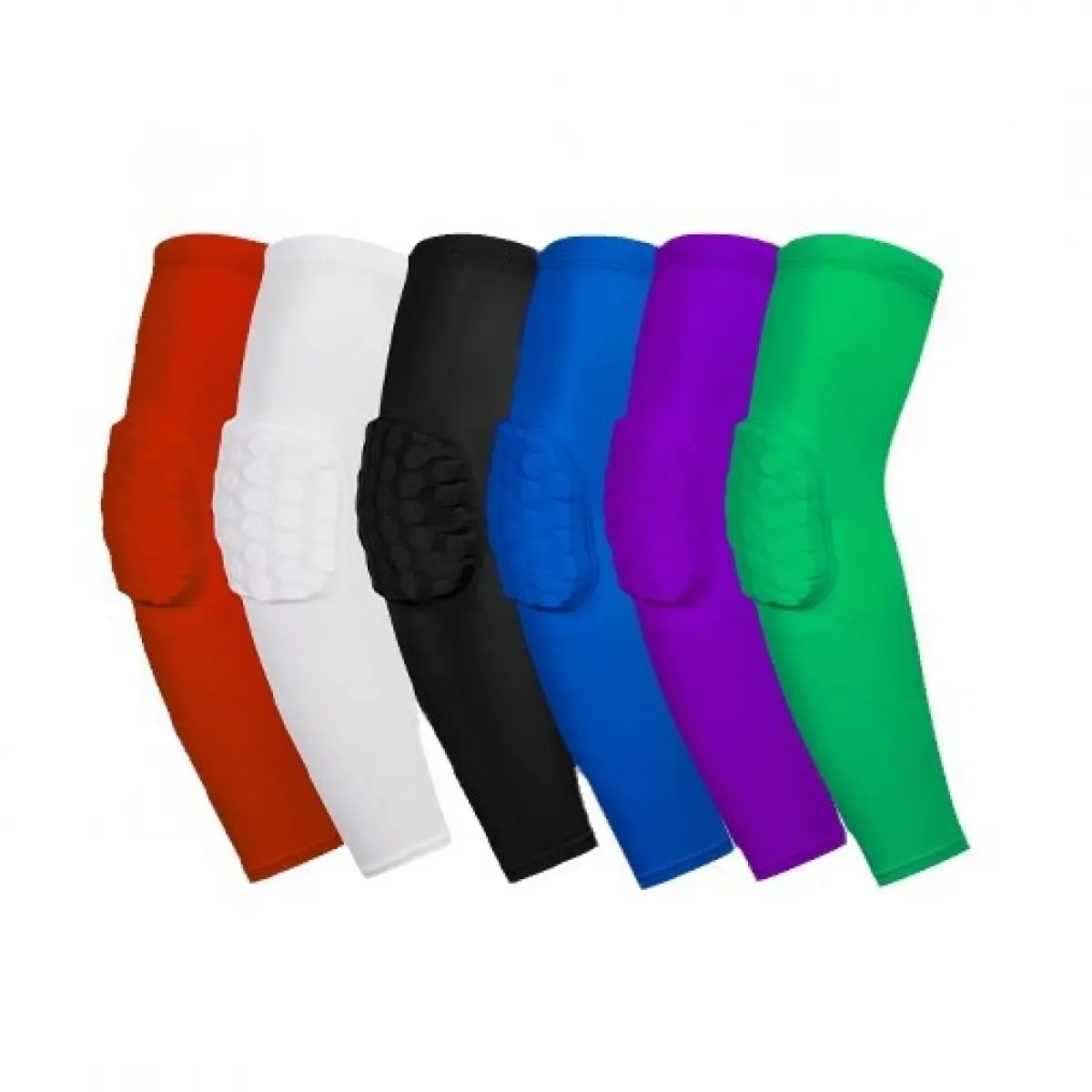 Hex Compression Arm Sleeve 💪 |     Youth & Adult Elbow Guard for Basketball/Football 🛡️ |     Targeted Support & Impact Protection ✨ |     All-Sport Performance Gear