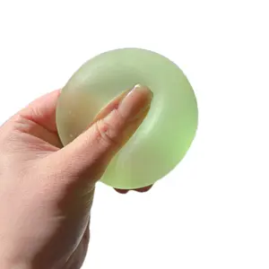 Touch Sensory Malt Sugar Stress Ball, Cool Grass Squeeze Toy, Sensory Fidget Balls, Soft Pressure Relief Ball, Calms Anxiety, Suitable for Adults and Kids