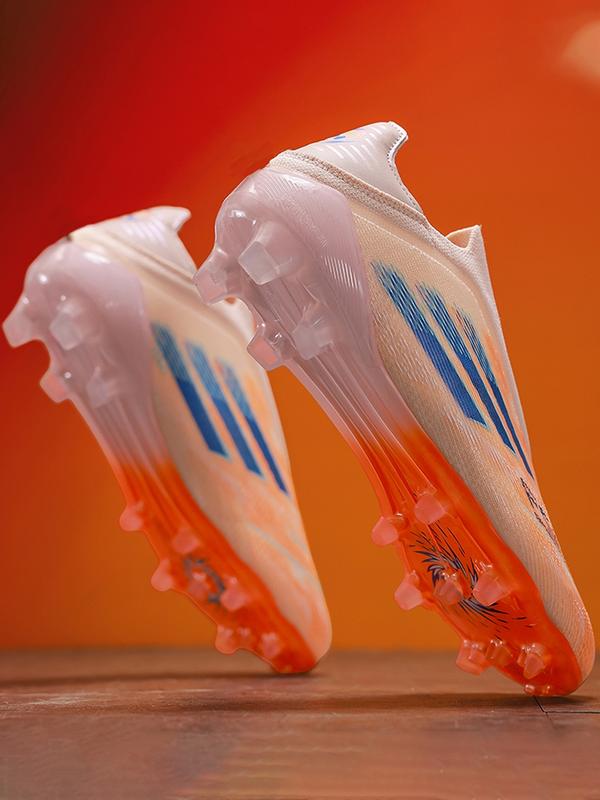 Unisex Soccer Shoes for Youth Students, Soccer Cleats, Long Studs Design, Competition Training Sports Footwear, Durable and Comfortable Football Boots