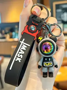 Lightning Bear Keychain Car Key Ring, Boyfriend Backpack Charm, Couple Plush Ornament, Elegant Hanging Decor, Best Gift, Unique Key Chain