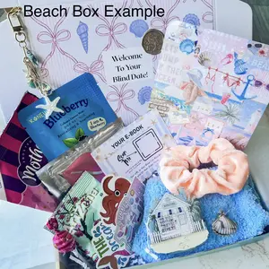 Limited Edition Themed Ultimate Cozy Kit: Blind Date with a book & Accessories! Blind date with Kindle, Book Box, E-reader accessories, #booktok, Card stock Inserts