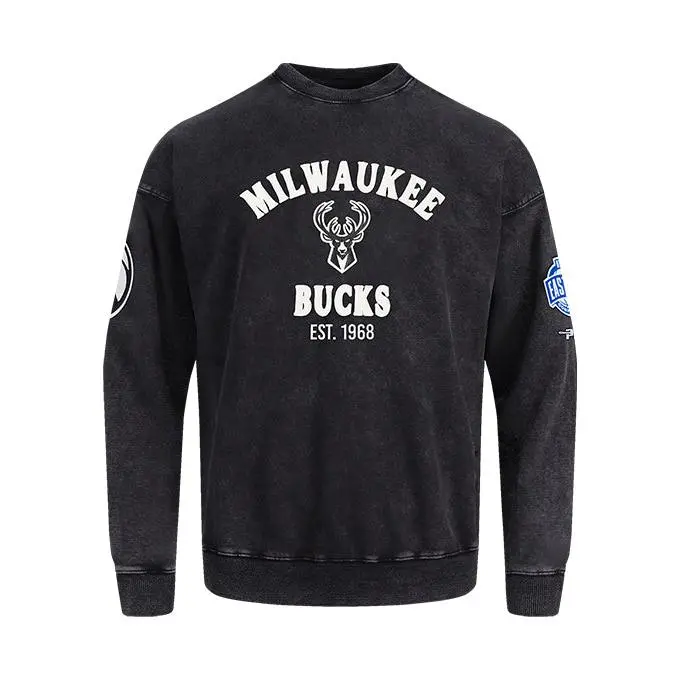 Pro Standard First Time Milwaukee Bucks Crewneck Sweatshirt