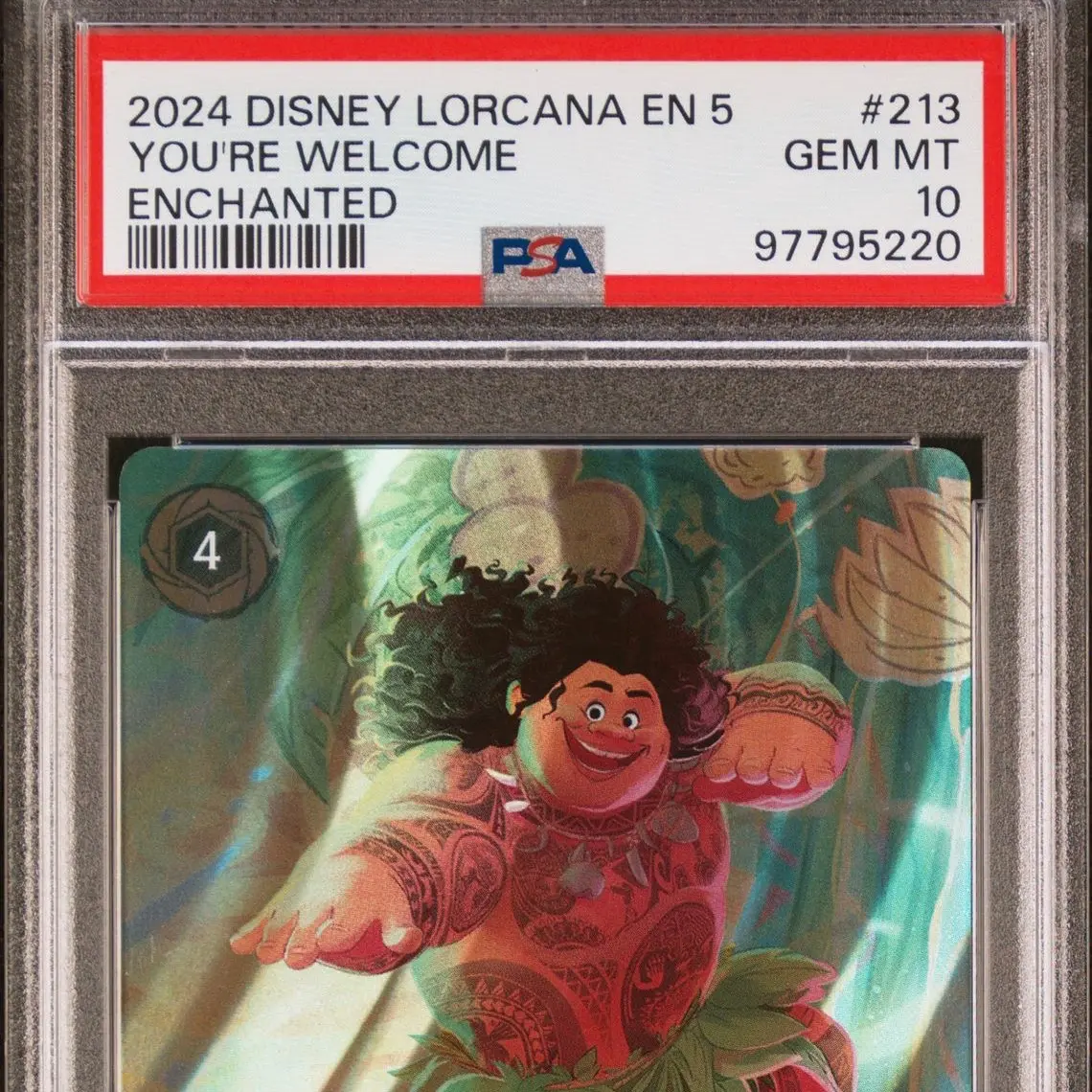 PSA10 Disney Lorcana You’re Welcome Enchanted