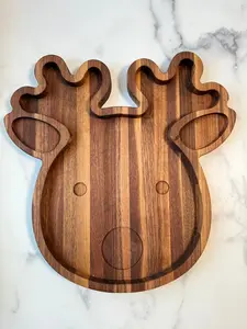 Deer Kid's Snack Plate