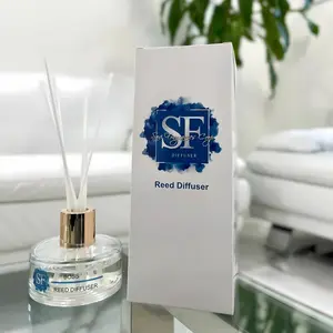 SF – Reed Diffuser | 100ML Long-Lasting Home Fragrance | Lasts 2–3 Months | Elegant Decorative Design
