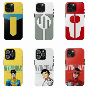 Viltrumite Conquest Mark Phone Case, Omni Man and Invincible Logo Phone Cover Compatible with iPhone X, 11, 12, 13, 14, 15, 16, 17 Plus Pro Promax & SS Galaxy S21-25 Series