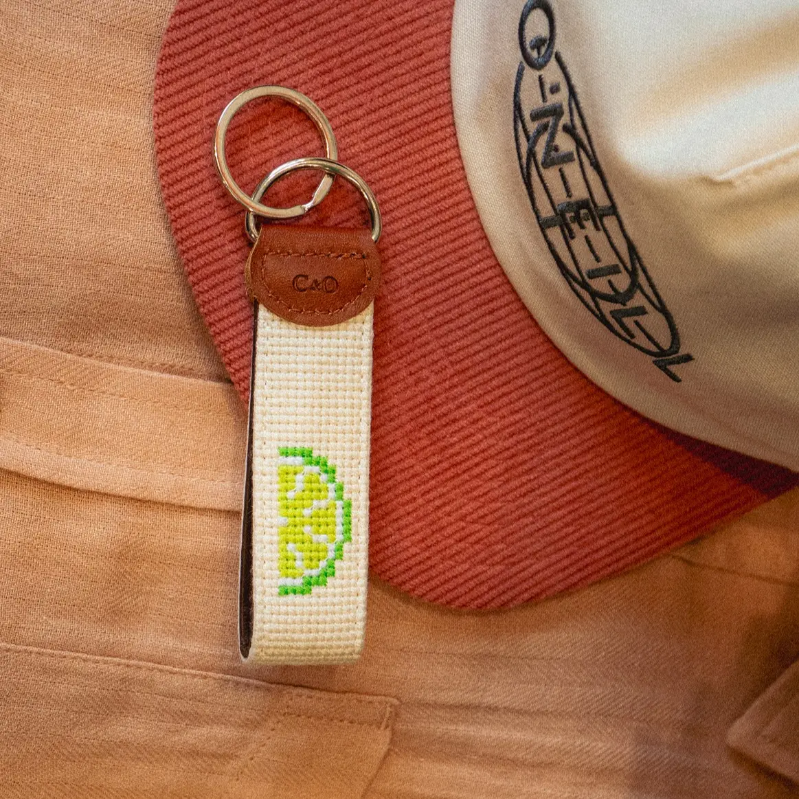 Crown & Oak Beer & Lime Key Fob