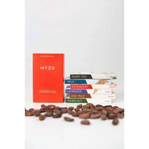 MYZO 6-Bar Bean-to-Bar Gift Box – Spring & Easter Chocolate Gift Set