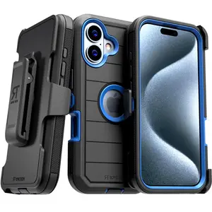 iPhone 16 Dual-Protection Clip Case