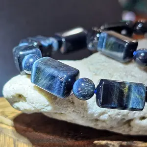 Blue Tiger Eye Bracelet