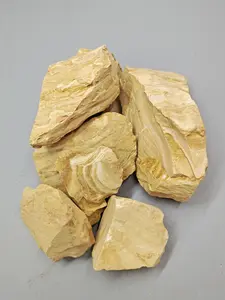 Narat Thousand-Layer Yellow Clay 200g (7oz) | 100% Natural, No Additives, Cosmetic Grade