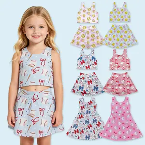 Girls baseball active wear yoga  athletic set